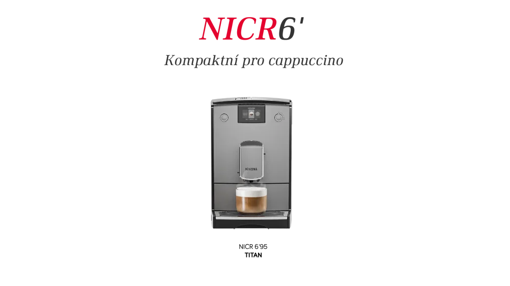 NIVONA Série 6 – úvodní vizuál