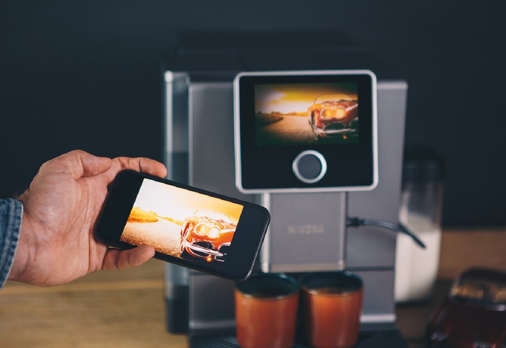 NIVONA Flying Picture – přenos fotek na displej