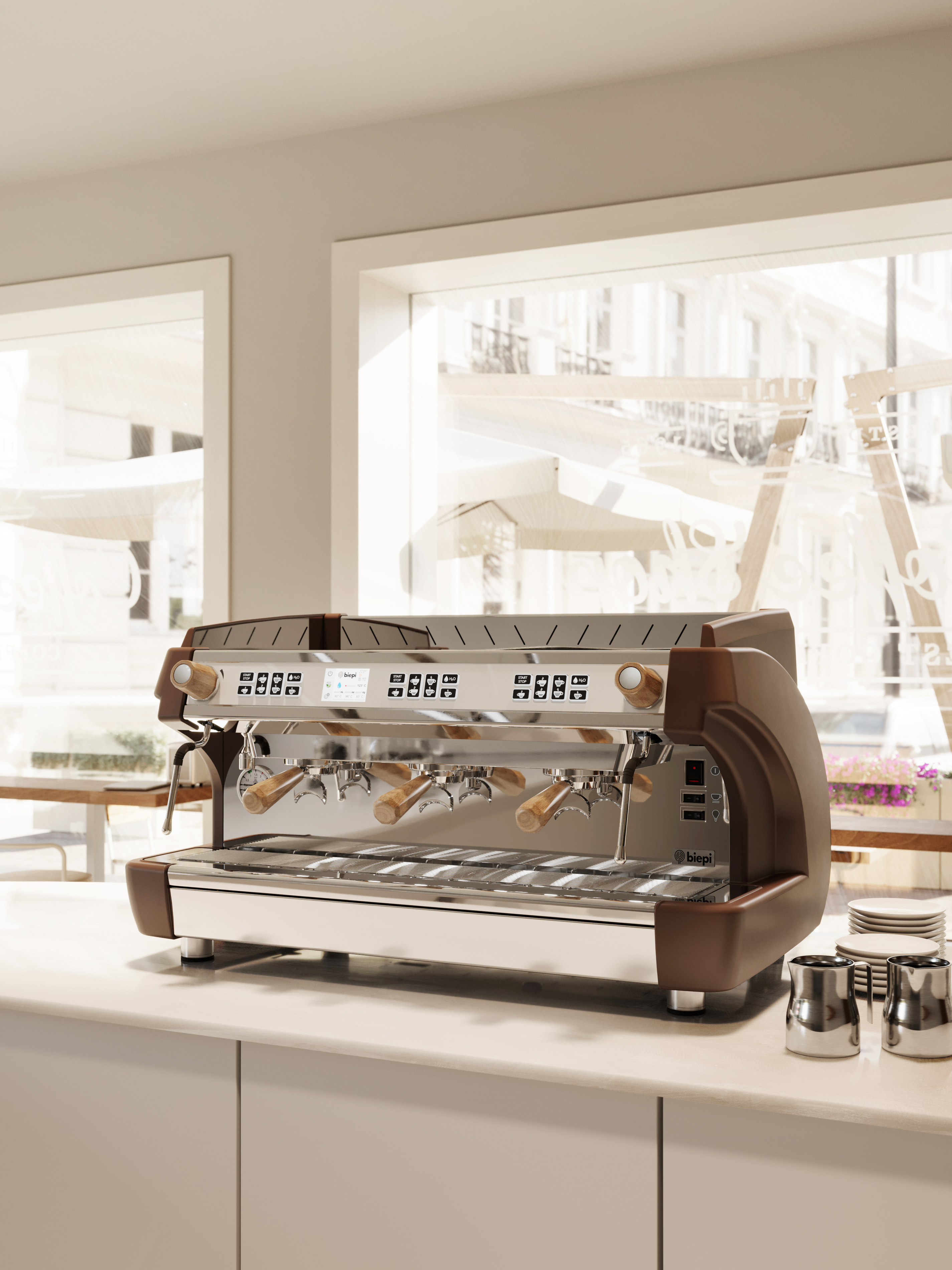 BIEPI MC-1 Barista PRO – v provozu (setup)