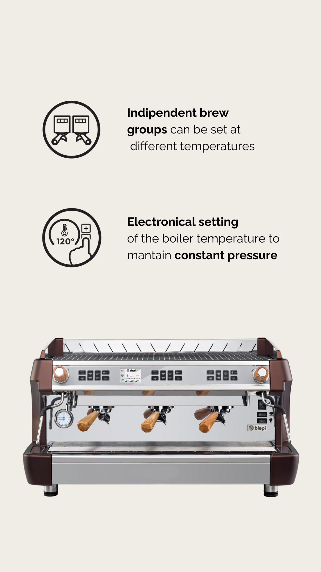 BIEPI MC-1 Barista PRO – vertikální vizuál 3