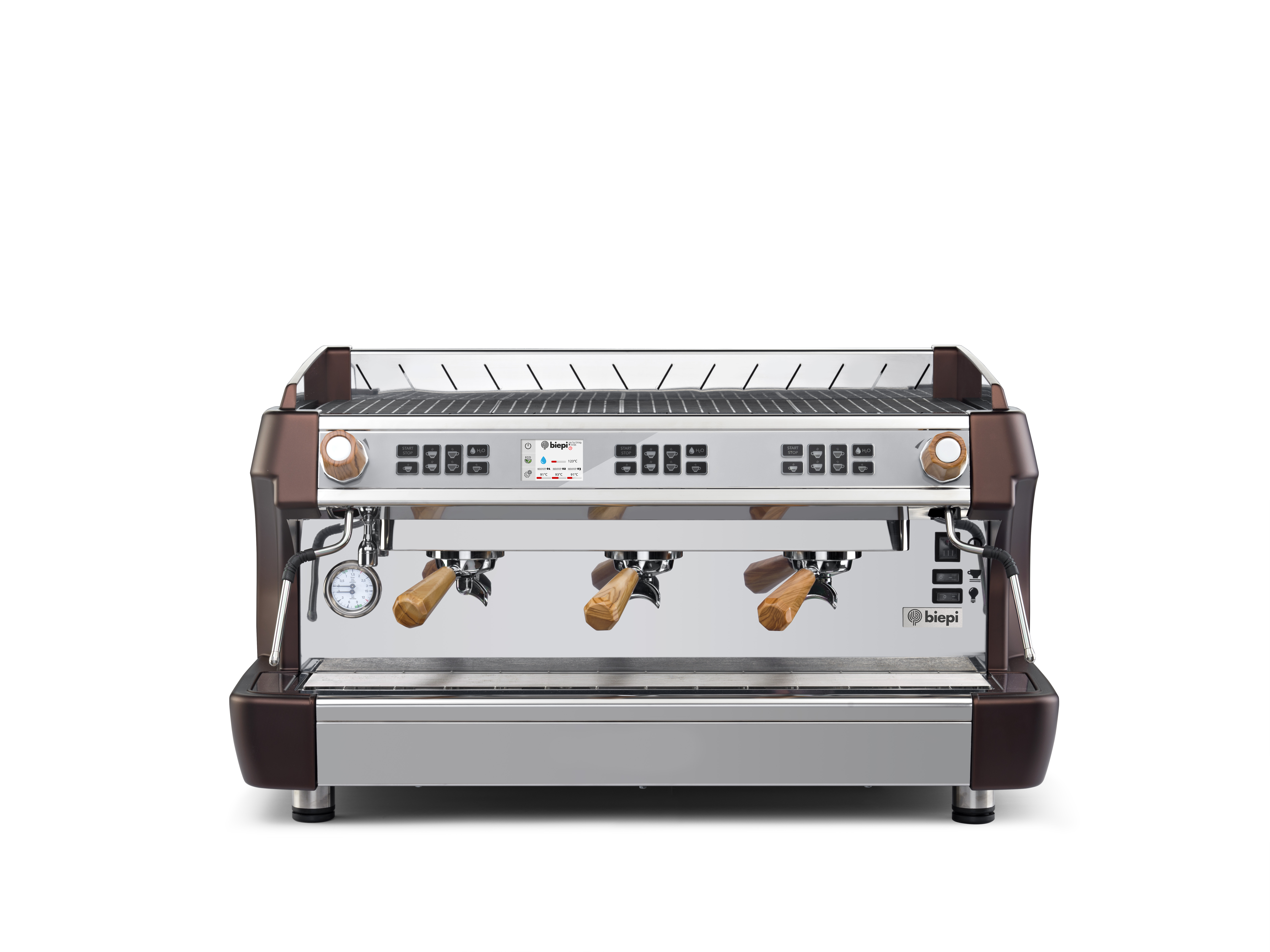 BIEPI MC-1 Barista PRO – 3 Group (BIEPI Brown)