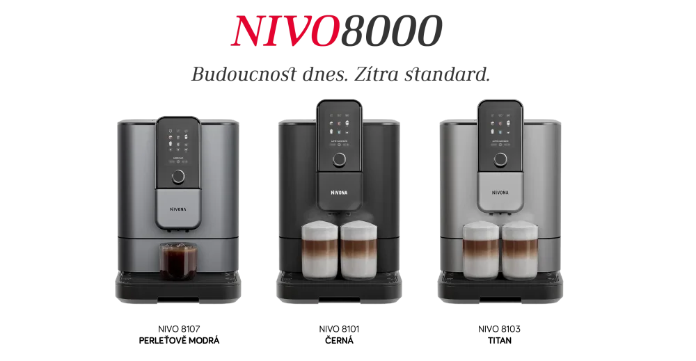 NIVONA Série 8000 – úvodní vizuál