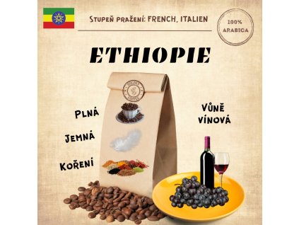 100% arabica - Ethiopie 500g