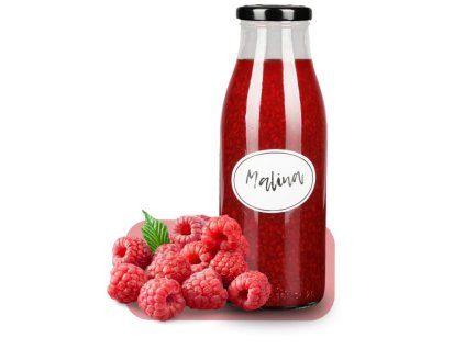 130 malina se seminky sirup