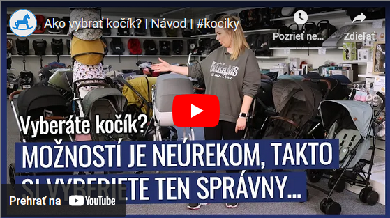 Ako vybrať  kočík? (VIDEO)