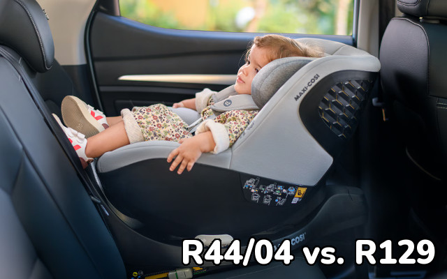 Rozdiely medzi európskymi normami pre autosedačky