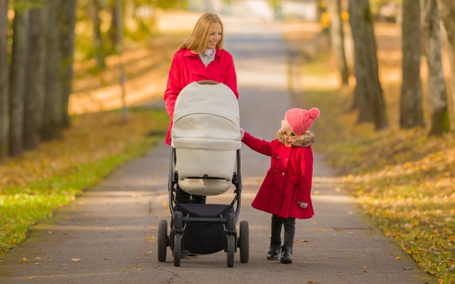 Jesenné prechádzky s bábätkom