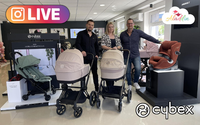 Nechajte si poradiť od odborníkov a objavte, čo všetko Cybex ponúka! - LIVE 22.5.2024
