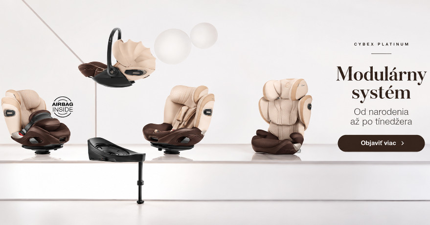 CYBEX Platinum S-Line – modulárny systém autosedačiek