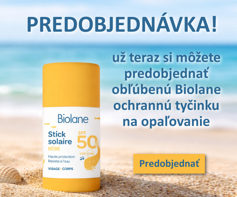 Predobjednávka - Biolane Ochranná tyčinka na opaľovanie SPF 50 pre deti a bábätká
