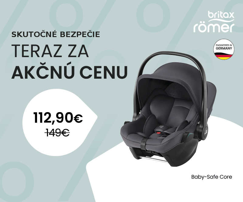 Britax Romer Baby-Safe Core za akčnú cenu!