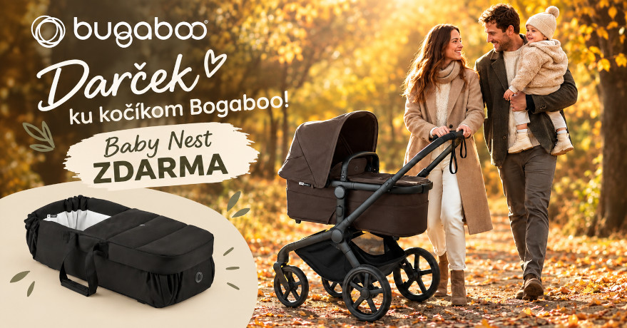 Darček ku kočíkom Bugaboo - Baby Nest ZDARMA