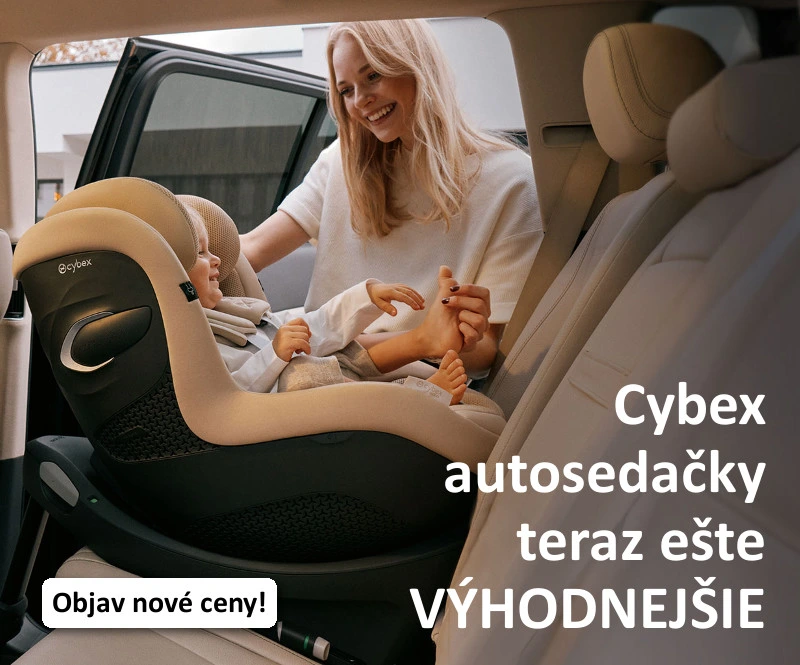 Cybex autosedačky teraz ešte VÝHODNEJŠIE