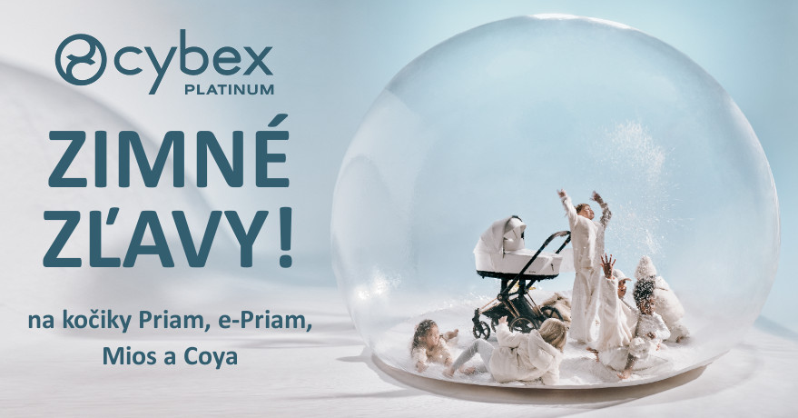 Zimné zľavy na kočíky Cybex Platinum