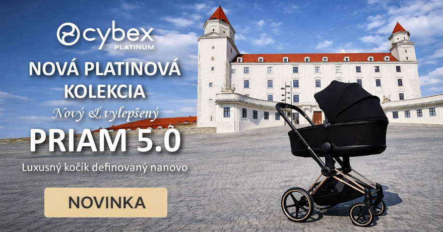 Nový a vylepšený Cybex Priam 5.0 Platinum