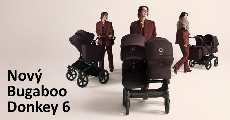 Nový Bugaboo Donkey 6 – rastie spolu s vašou rodinou