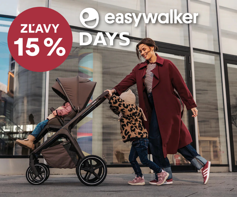 Prémiový Easywalker teraz so zľavou 15%