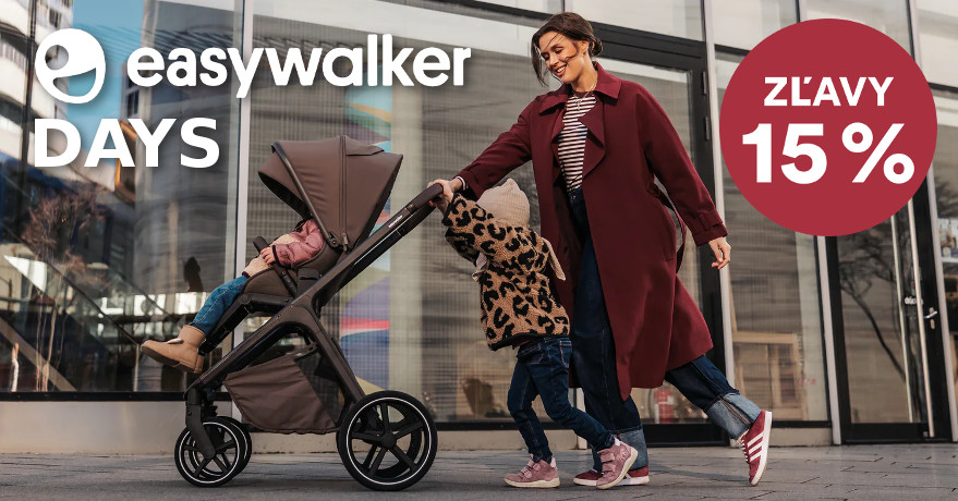 Prémiový Easywalker teraz so zľavou 15%
