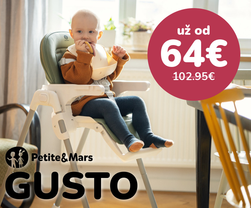 Petite&Mars Gusto stále kúpite v akciových cenách už od 64€