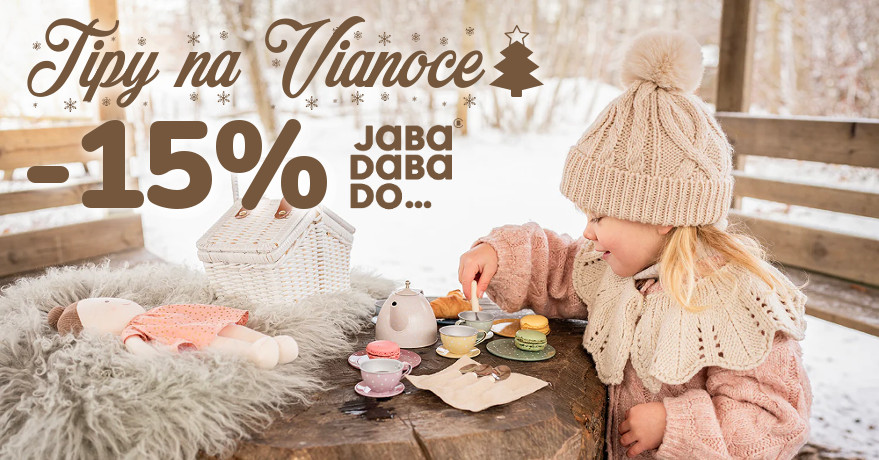 Jabadabado -15% - Vianočný tip
