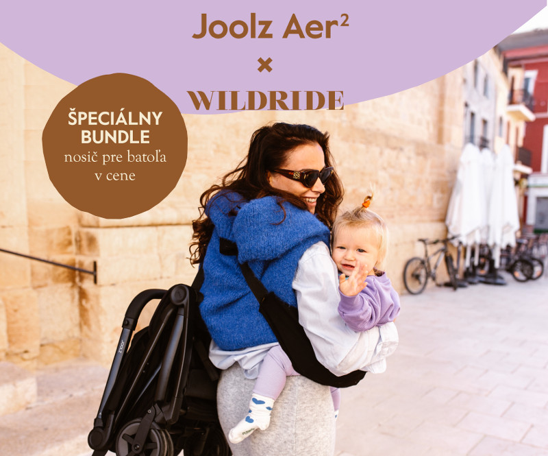 Joolz x Wildride – sloboda pohybu pre moderných rodičov
