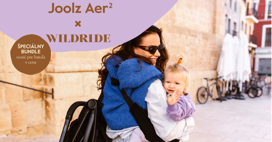 Joolz x Wildride – sloboda pohybu pre moderných rodičov
