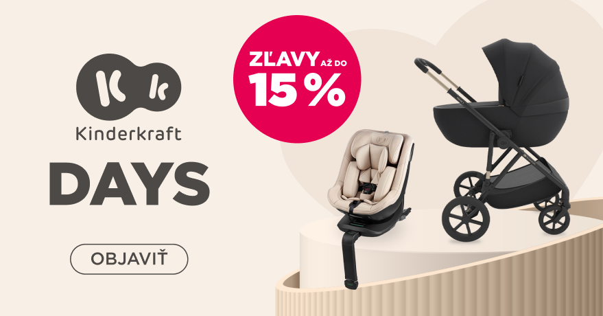 Letné Kinderkraft Days so zľavou 15%