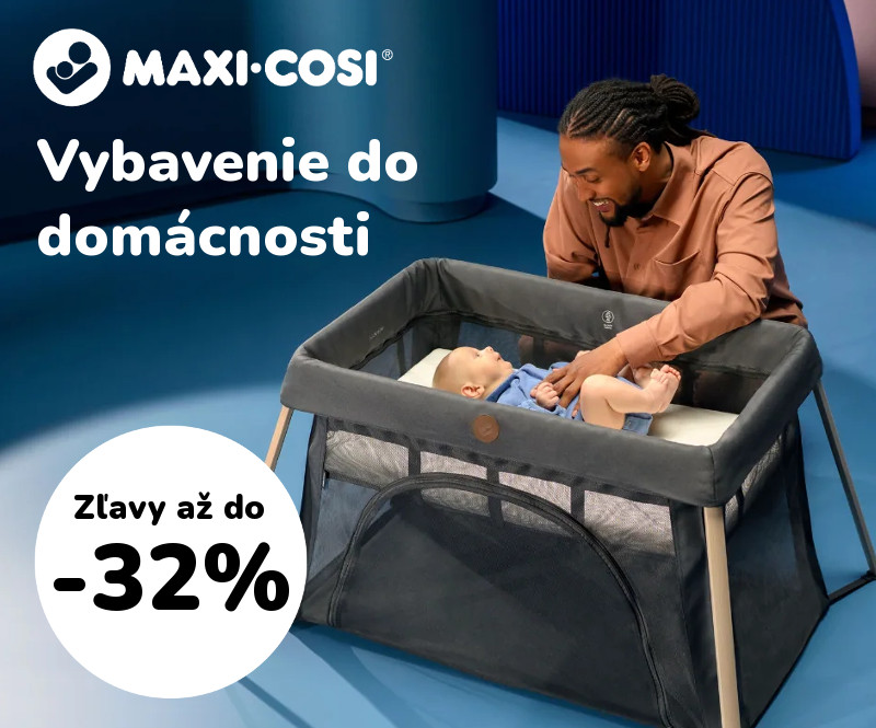 Maxi-Cosi vybavenie do domácnosti - až -32%