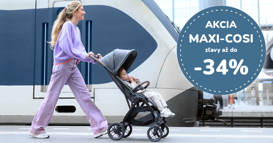 Maxi-Cosi so zľavami až do 34%