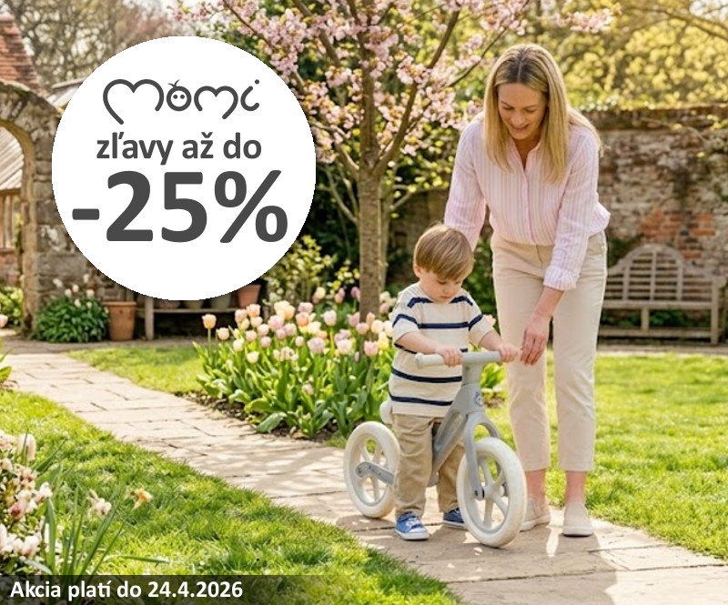 Až do 🌸 -25% 🌸 na produkty MoMi!
