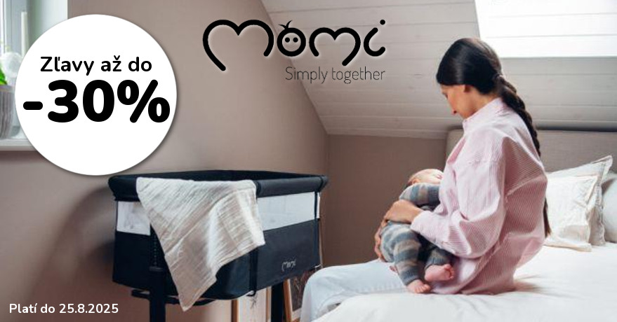 Zľava až do 30% na obľúbené produkty MoMi!