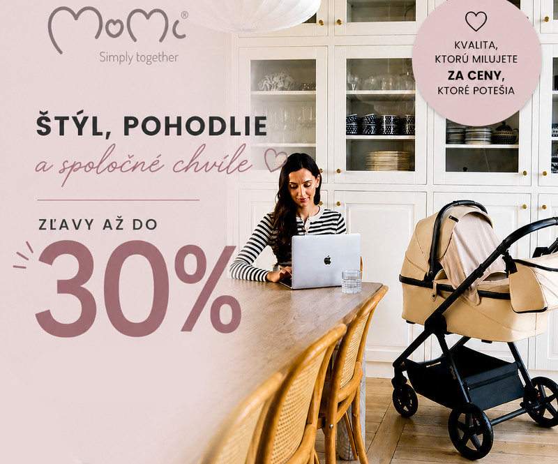 Jar prináša zľavy až do 💥30 %💥 na vybrané produkty značky MoMi!