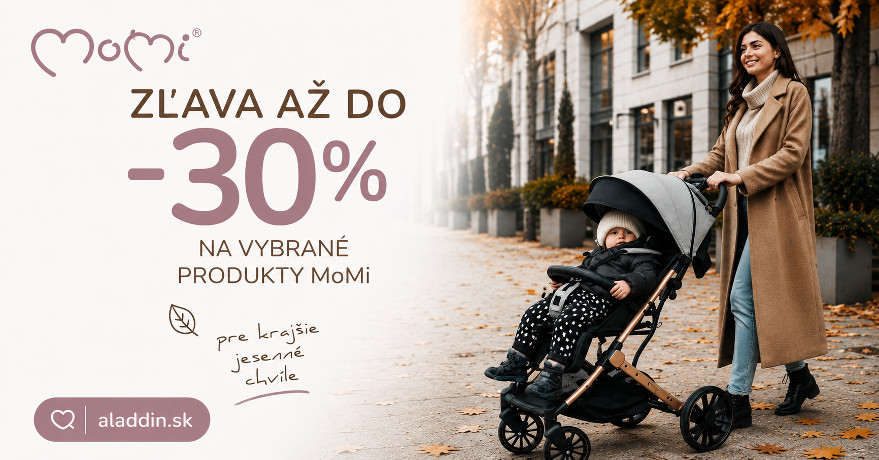 Jesenná akcia MoMi - zľava až do 30%