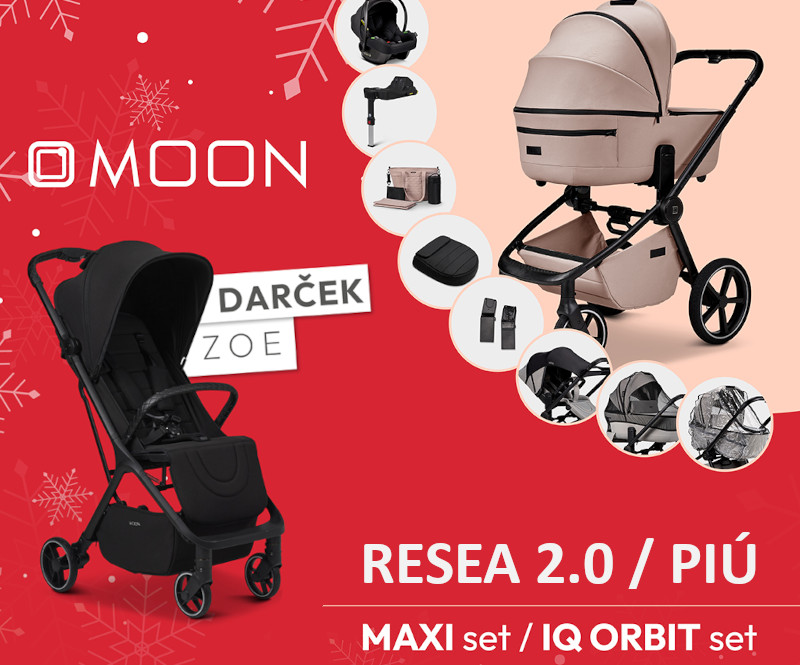 Moon sety MAXI a ORBIT + kočík Zoe ZDARMA!
