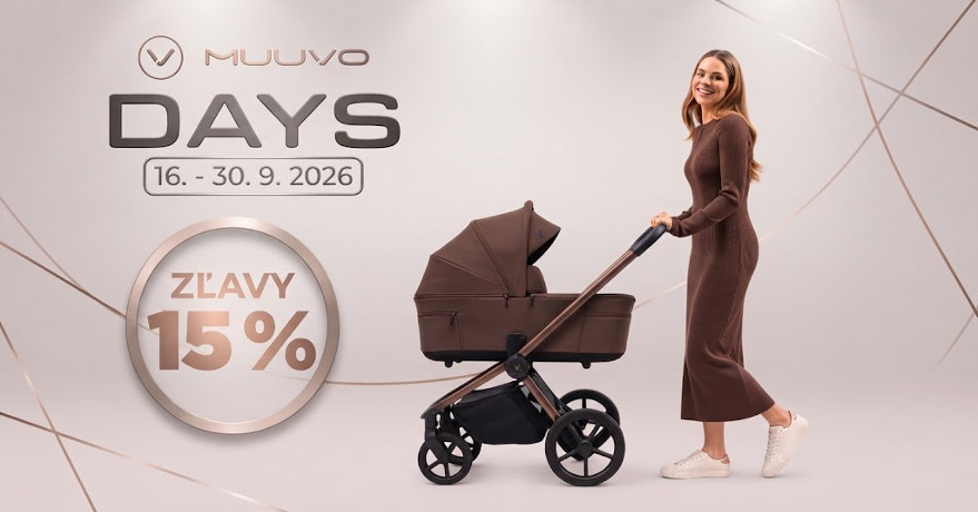 Muuvo Days -15% až do 30.9.2026