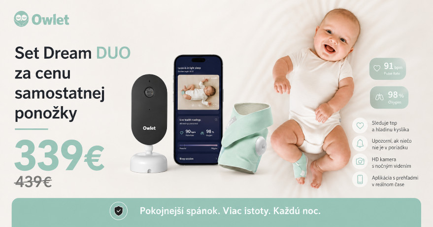 Owlet Dream DUO – teraz za super cenu 339€