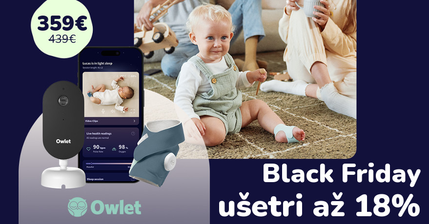 Black Friday s Owlet! Ušetri až 18%