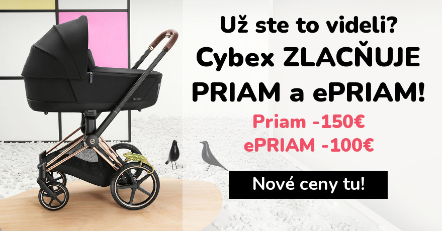 Znížené ceny Cybex PRIAM a ePRIAM