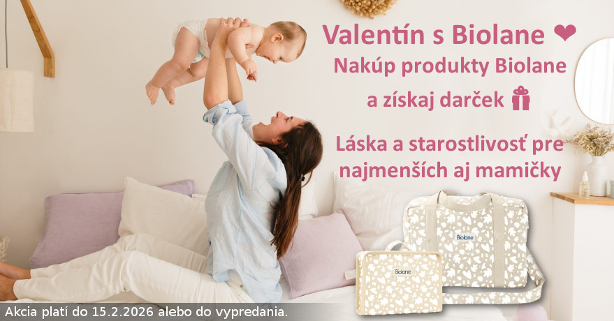 Valentín s Biolane ❤  Nakúp produkty Biolane a získaj darček 🎁