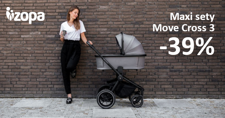 Zľava až 💥 39% 💥 na Maxi sety Zopa Move Cross 3