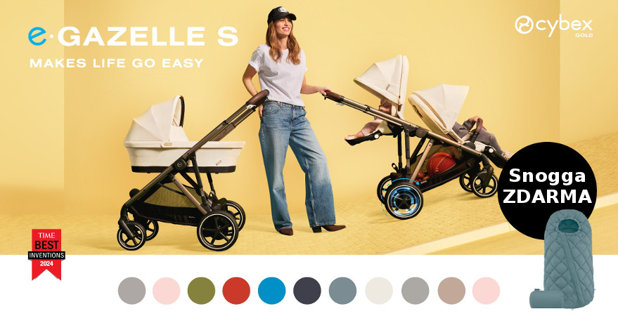 Cybex e-Gazelle + fusak ZDARMA