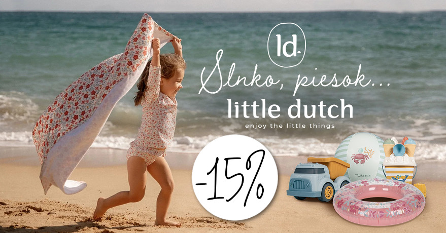 Slnko, piesok, Little Dutch -15%