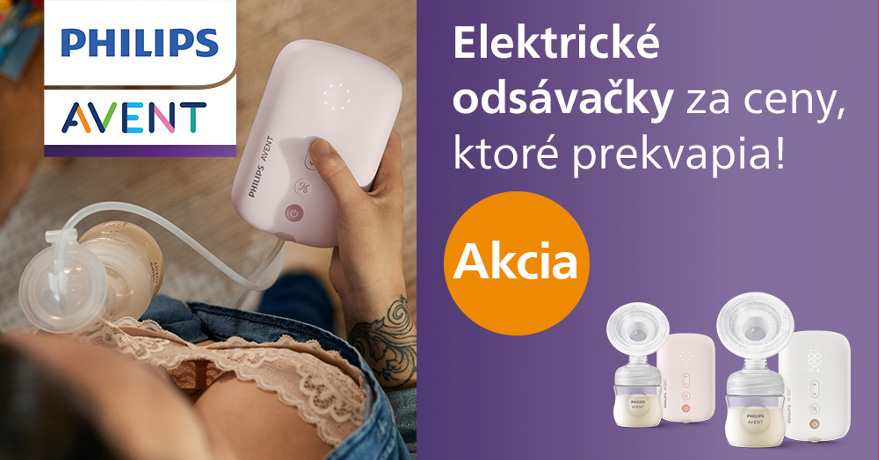 Avent odsávačky za ceny, ktoré prekvapia