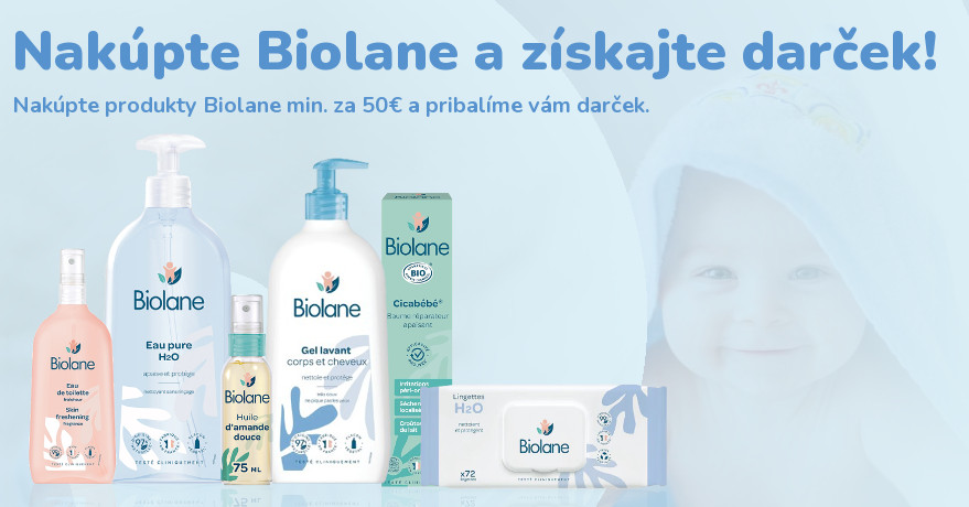 Nakúpte Biolane a získajte darček!