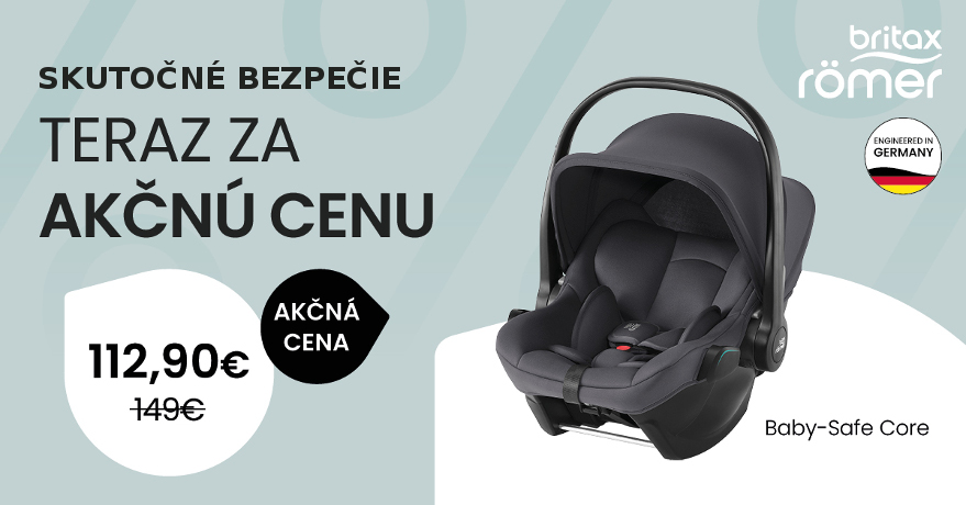 Britax Romer Baby-Safe Core za akčnú cenu!