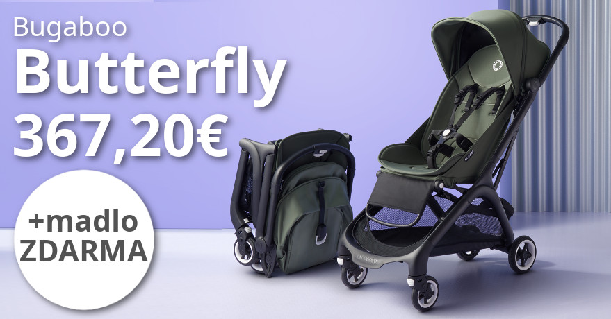 Bugaboo Butterfly -20% + madlo ZDARMA