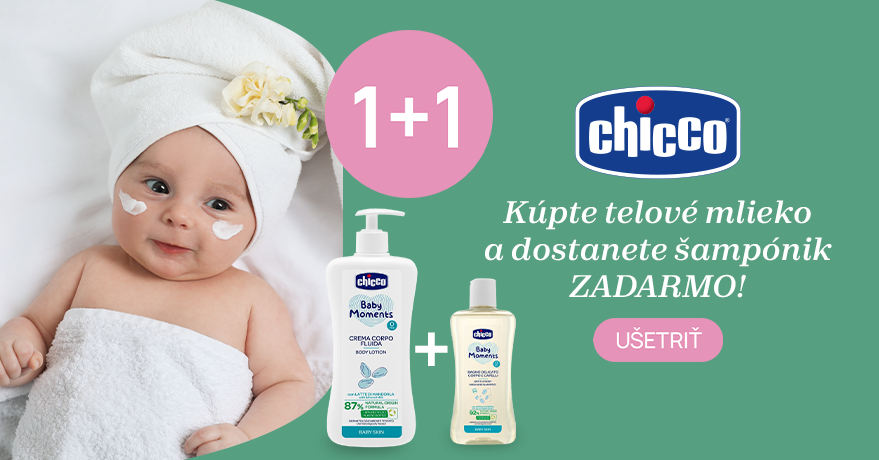 Chicco telové mlieko + darček
