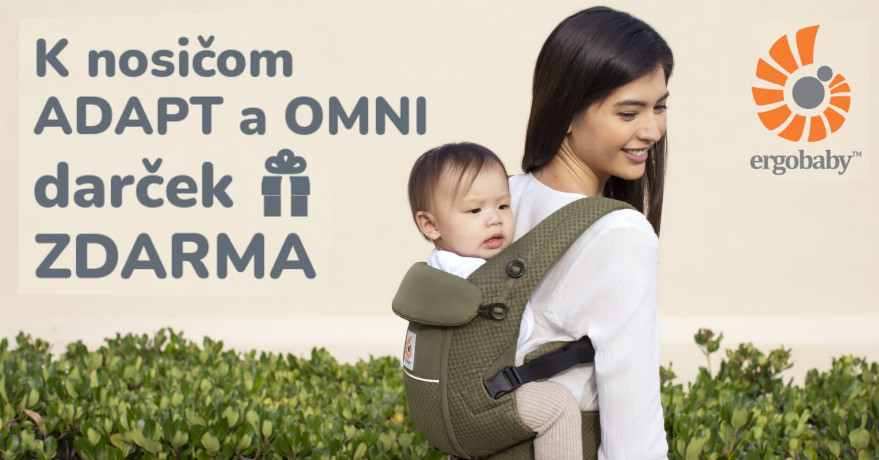 Ergobaby ADAPT a OMNI + darček ZDARMA