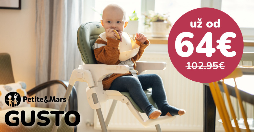 Petite&Mars Gusto stále kúpite v akciových cenách už od 64€