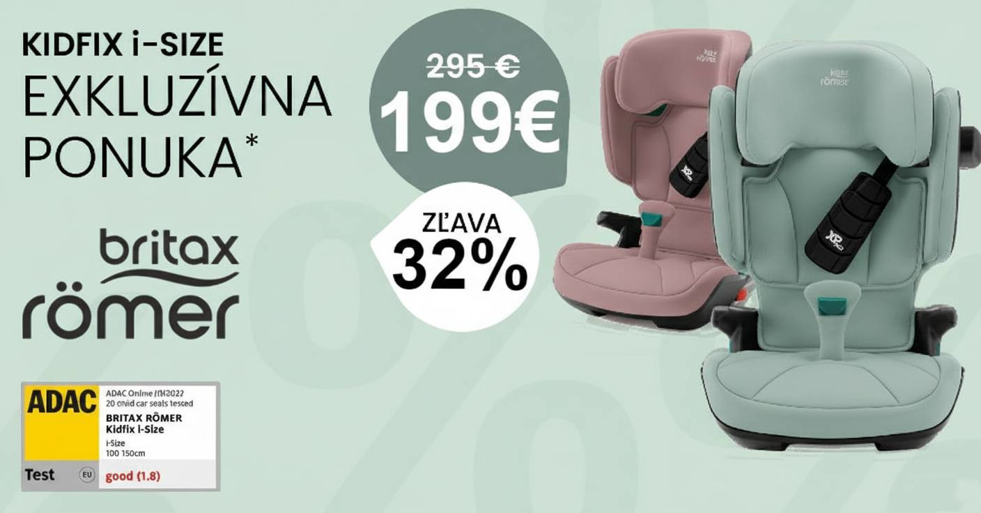 Britax Romer Kidfix i-size len za 199€
